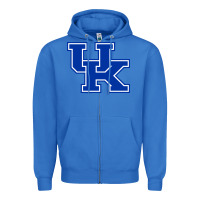 True Royal kentucky Zipper Hoodie - linhVisuals