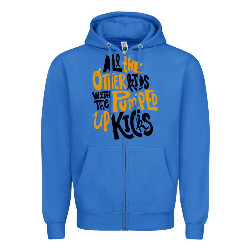 Foster The People Pumped Up Kicks Zipper Hoodie by linhVisuals | Teevron