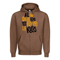 Chestnut Foster The People Pumped Up Kicks Zipper Hoodie - linhVisuals