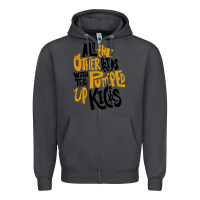Smoke Foster The People Pumped Up Kicks Zipper Hoodie - linhVisuals