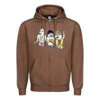 Chestnut Foster The People Call It What You Want Zipper Hoodie - linhVisuals