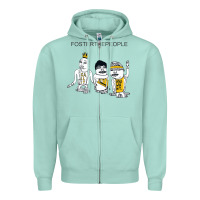 Seafoam Foster The People Call It What You Want Zipper Hoodie - linhVisuals