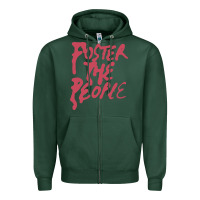 Sports Green Foster The People Zipper Hoodie - linhVisuals