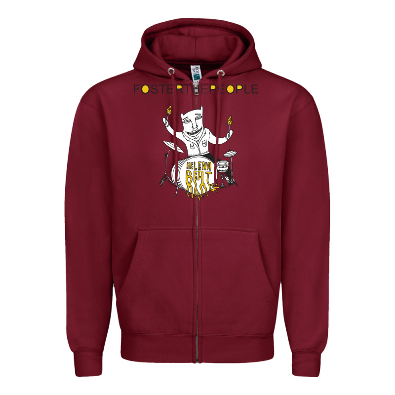 Foster The People Helena Beat Zipper Hoodie by linhVisuals | Teevron