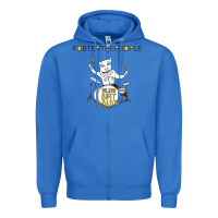 True Royal Foster The People Helena Beat Zipper Hoodie - linhVisuals