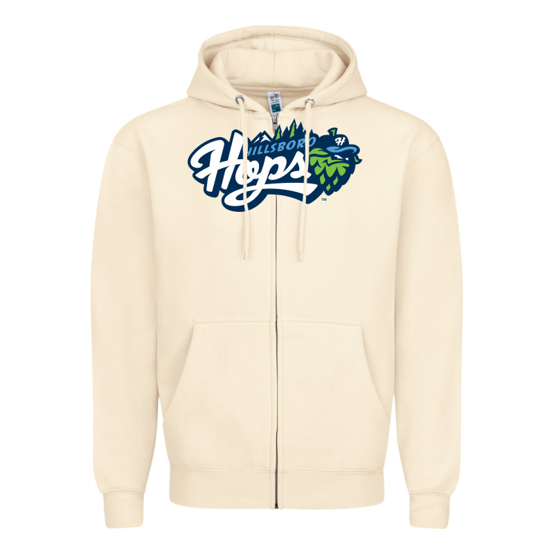 Hillsboro Hops Zipper Hoodie by linhVisuals | Teevron