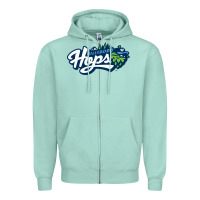 Seafoam hillsboro hops Zipper Hoodie - linhVisuals
