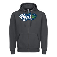 Smoke hillsboro hops Zipper Hoodie - linhVisuals