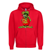 Red rat fink  fk27 Zipper Hoodie - linhVisuals