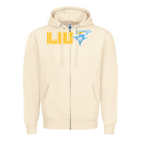 Sandshell long island university sharks Zipper Hoodie - linhVisuals