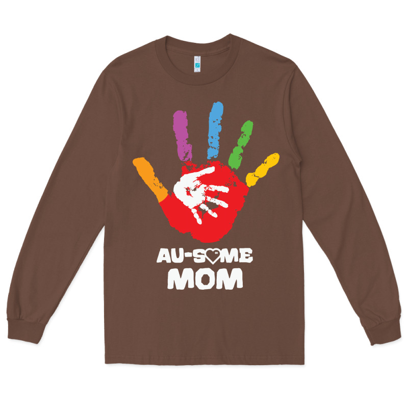 Lil Autism Mom Long Sleeve Tee by CowhideDigitalArt | Teevron