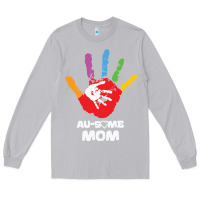 Moon Dust LIL Autism Mom Long Sleeve Tee - CowhideDigitalArt
