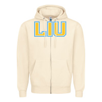 Sandshell long island university sharks Zipper Hoodie - linhVisuals
