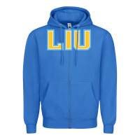 True Royal long island university sharks Zipper Hoodie - linhVisuals
