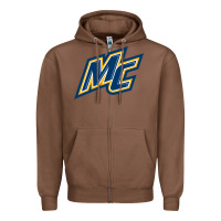 Chestnut merrimack warriors Zipper Hoodie - linhVisuals