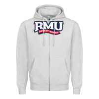 Dove Grey robert morris colonials Zipper Hoodie - linhVisuals