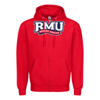 Red robert morris colonials Zipper Hoodie - linhVisuals