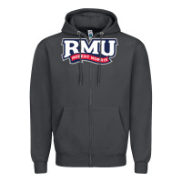 Smoke robert morris colonials Zipper Hoodie - linhVisuals