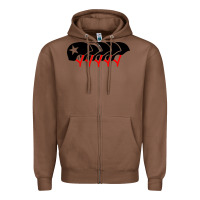Chestnut roller derby helmets Zipper Hoodie - linhVisuals