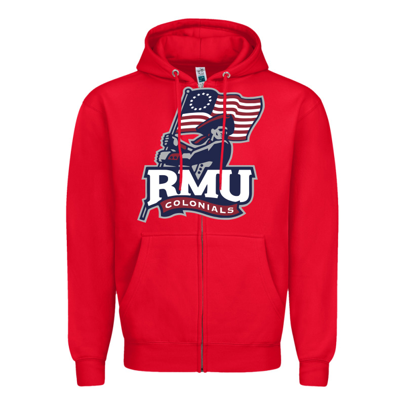 Robert Morris Colonials Zipper Hoodie by linhVisuals | Teevron
