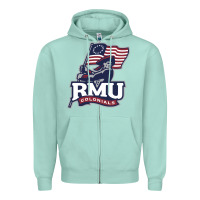 Seafoam robert morris colonials Zipper Hoodie - linhVisuals