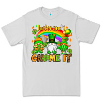 Dove Grey St. Patrick's Lucky and i gnome it Premium Tee - OliviaCreatesArt