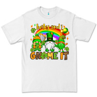 White St. Patrick's Lucky and i gnome it Premium Tee - OliviaCreatesArt