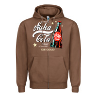 Chestnut klasicoke Zipper Hoodie - linhVisuals