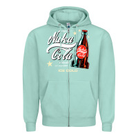Seafoam klasicoke Zipper Hoodie - linhVisuals