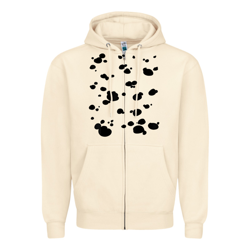 Dalmatian Dog Pattern Funny Diy Costume T Shirt Zipper Hoodie by linhVisuals | Teevron