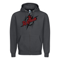 Smoke st. francis (pa) red flash Zipper Hoodie - linhVisuals