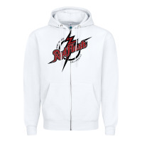 White st. francis (pa) red flash Zipper Hoodie - linhVisuals