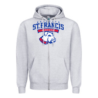 St. Francis Brooklyn Terriers Zipper Hoodie | Teevron