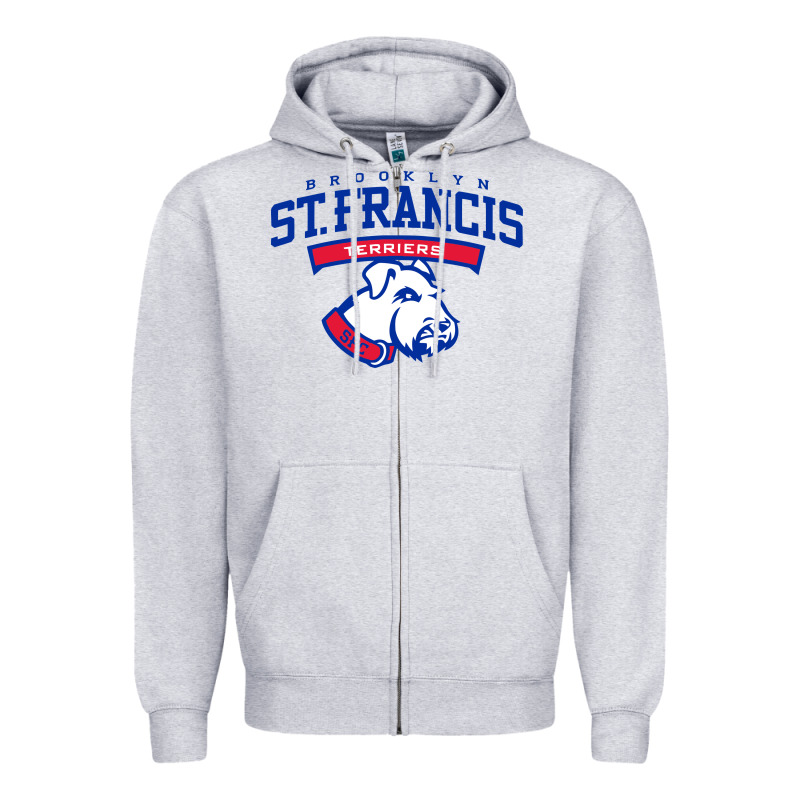 St. Francis Brooklyn Terriers Zipper Hoodie by linhVisuals | Teevron
