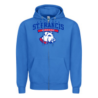 True Royal st. francis brooklyn terriers Zipper Hoodie - linhVisuals