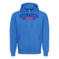 True Royal st. francis brooklyn terriers Zipper Hoodie - linhVisuals
