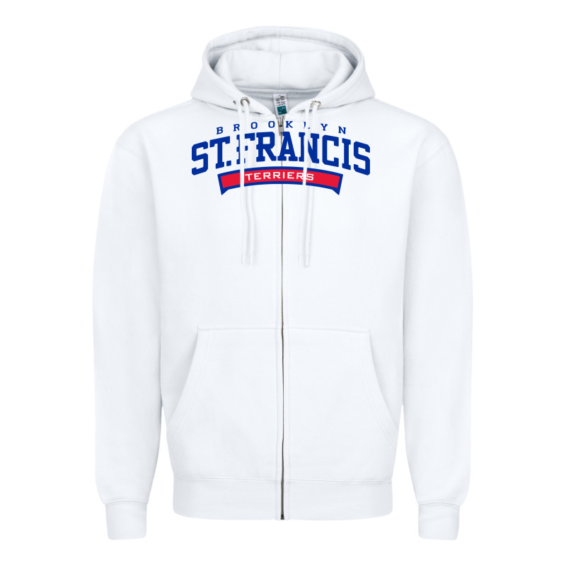 St. Francis Brooklyn Terriers Zipper Hoodie by linhVisuals | Teevron