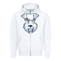 White st. francis brooklyn terriers Zipper Hoodie - linhVisuals