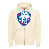 Sandshell st. francis brooklyn terriers Zipper Hoodie - linhVisuals