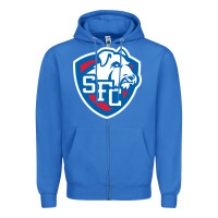 True Royal st. francis brooklyn terriers Zipper Hoodie - linhVisuals