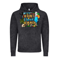 Vintage Black name spooky summer vibes Vintage Hoodie - CowhideDigitalArt