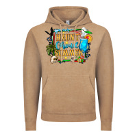 Vintage Coffee name spooky summer vibes Vintage Hoodie - CowhideDigitalArt