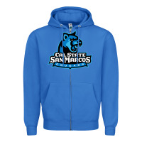 True Royal The cal state san marcos cougars Zipper Hoodie - linhVisuals
