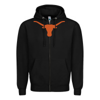 Black Texas Longhorns Vintage Hoodie Zipper Hoodie - linhVisuals