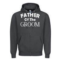 Smoke father of the groom t shirt wedding gift Zipper Hoodie - linhVisuals