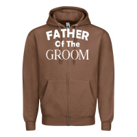 Chestnut father of the groom t shirt wedding gift Zipper Hoodie - linhVisuals