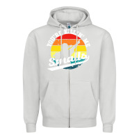 Dove Grey youre killing me smalls Zipper Hoodie - linhVisuals