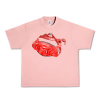 Salmon Chin Guard Fa Element Urban Heavy Tee - FaDigitalArtStudio