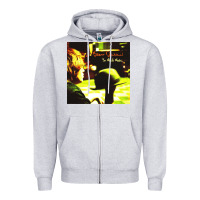 Heather Grey brett dennen Zipper Hoodie - linhVisuals