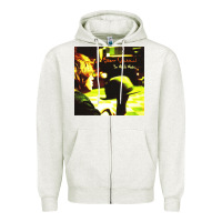 Oatmeal Heather brett dennen Zipper Hoodie - linhVisuals